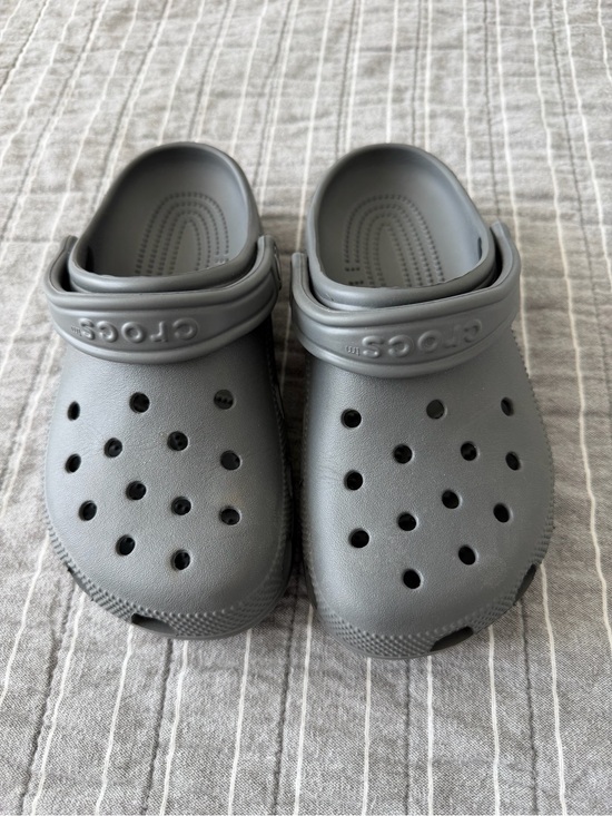CROCS Shoes - Crocs Unisex Classic Clog 10001-0DA Slate Grey Mens Size 4/ Women’s 6